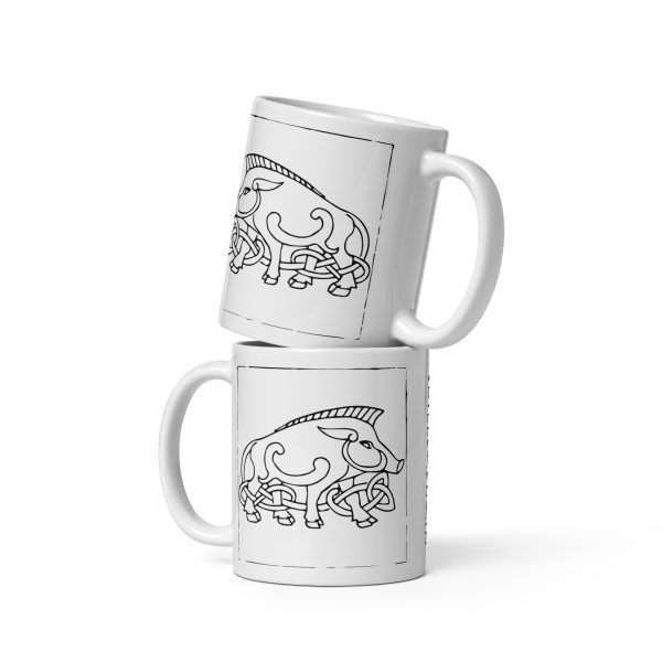 White glossy mug - Image 2